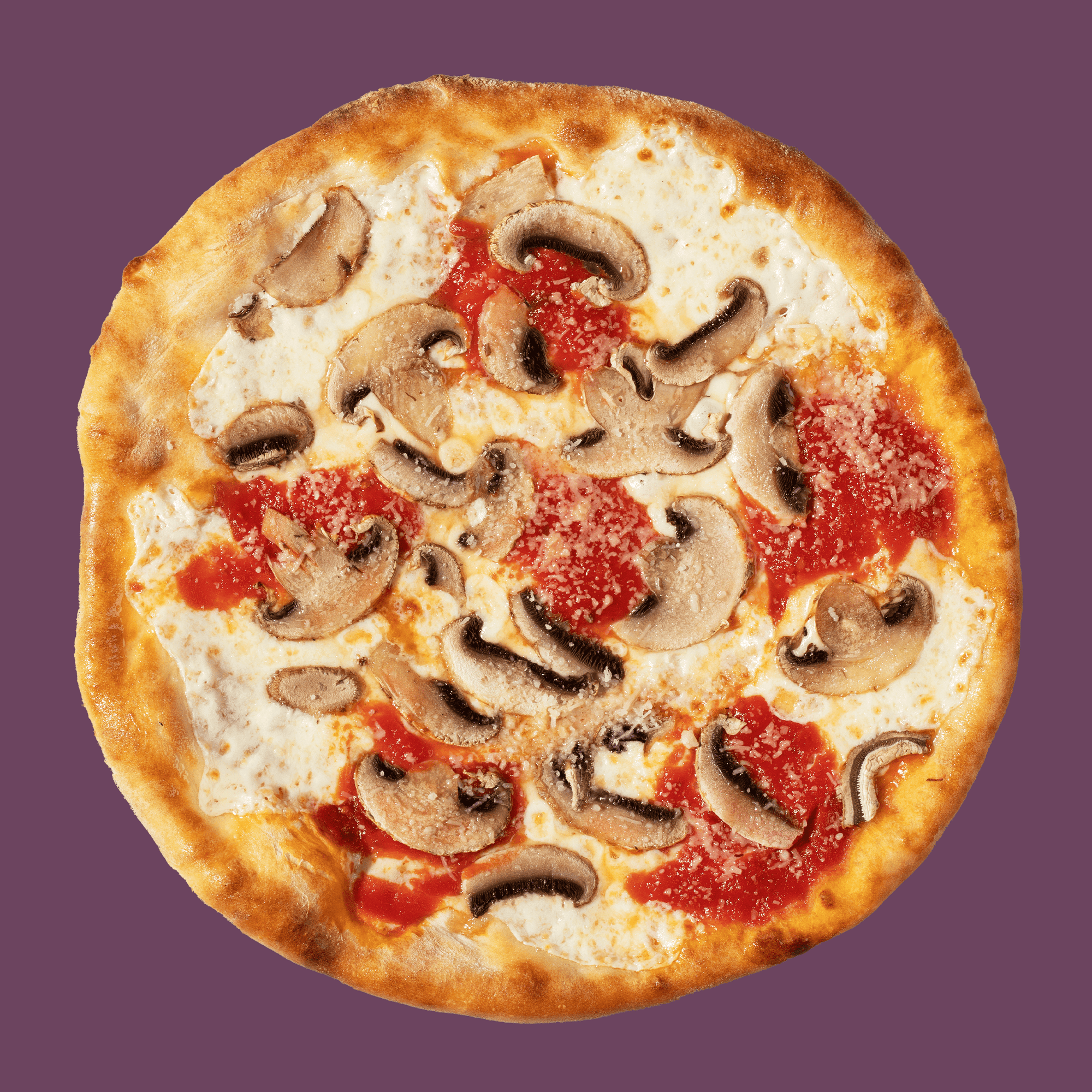 Coal Oven Mushroom with White Truffle Oil Pizza Pie 10" (4 Pies)